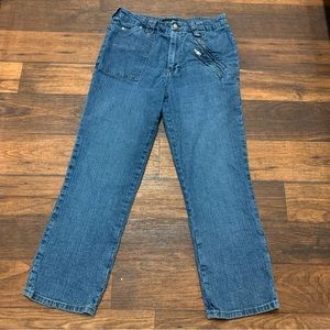 Lisa Dee Women’s Jeans Size 14, High Rise, Blue